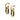 Chunky Link Gold Earrings
