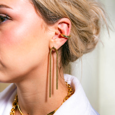 Small Gold Ear Cuffs