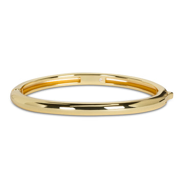 Simple Gold Clasp Bracelet